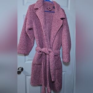 Adrienne Vittadini Pink Fleece Robe